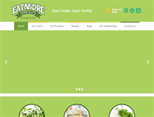 Tablet Screenshot of eatmoresprouts.com